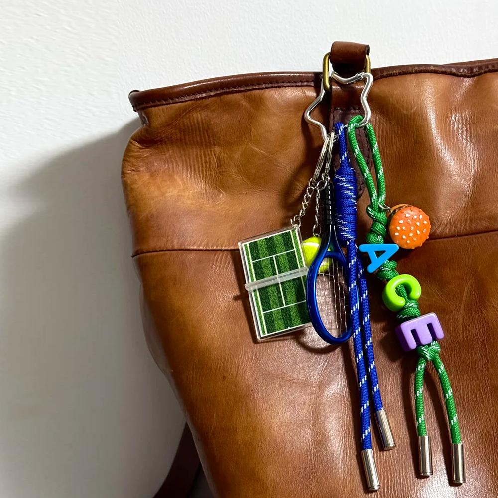 Tennis Spirit Bag Charm
