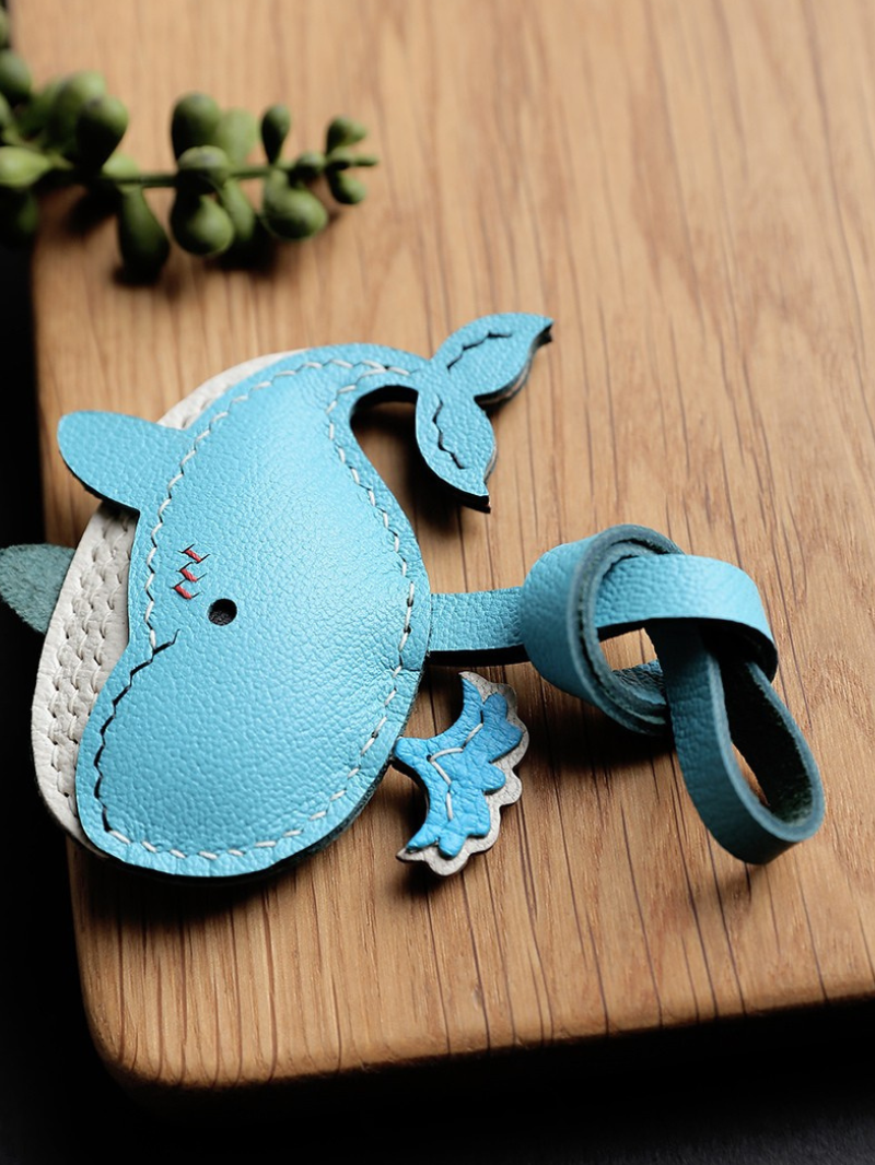 Handmade Whale Bag Charm
