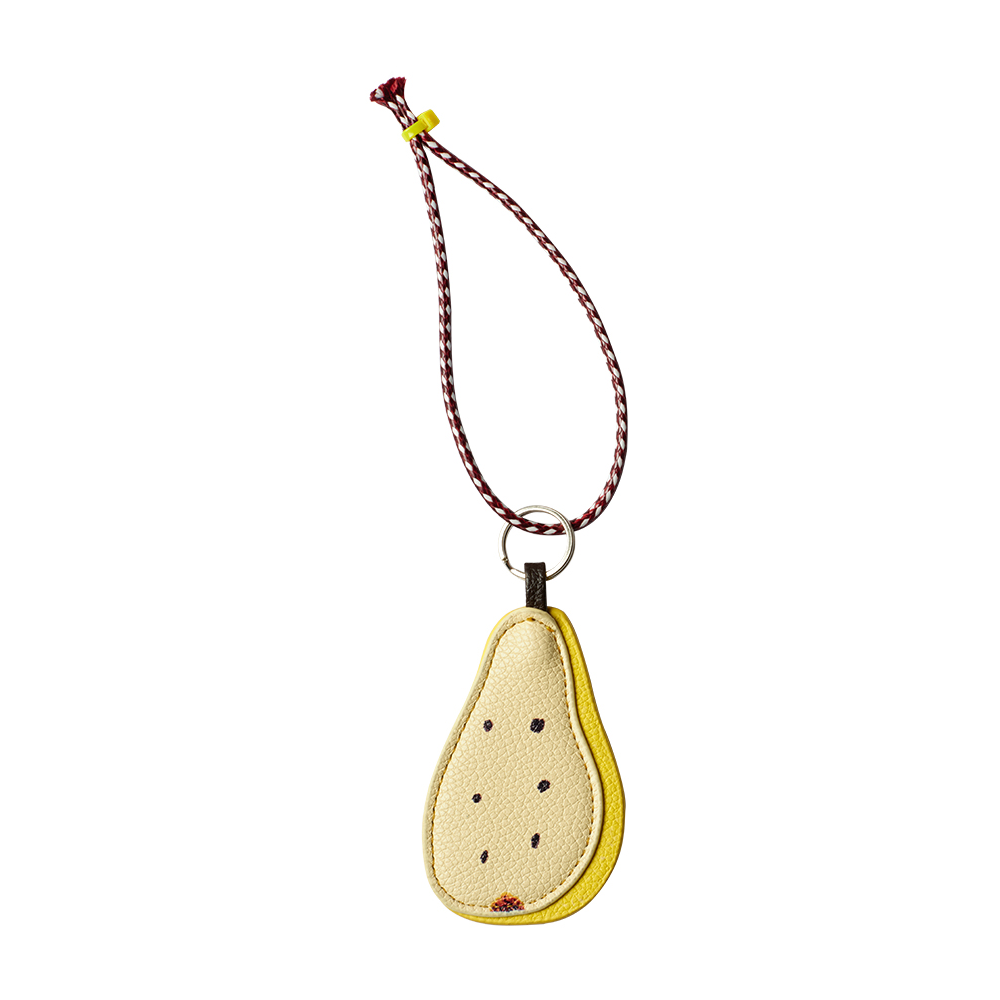 Warm Family Leather Bag Charm