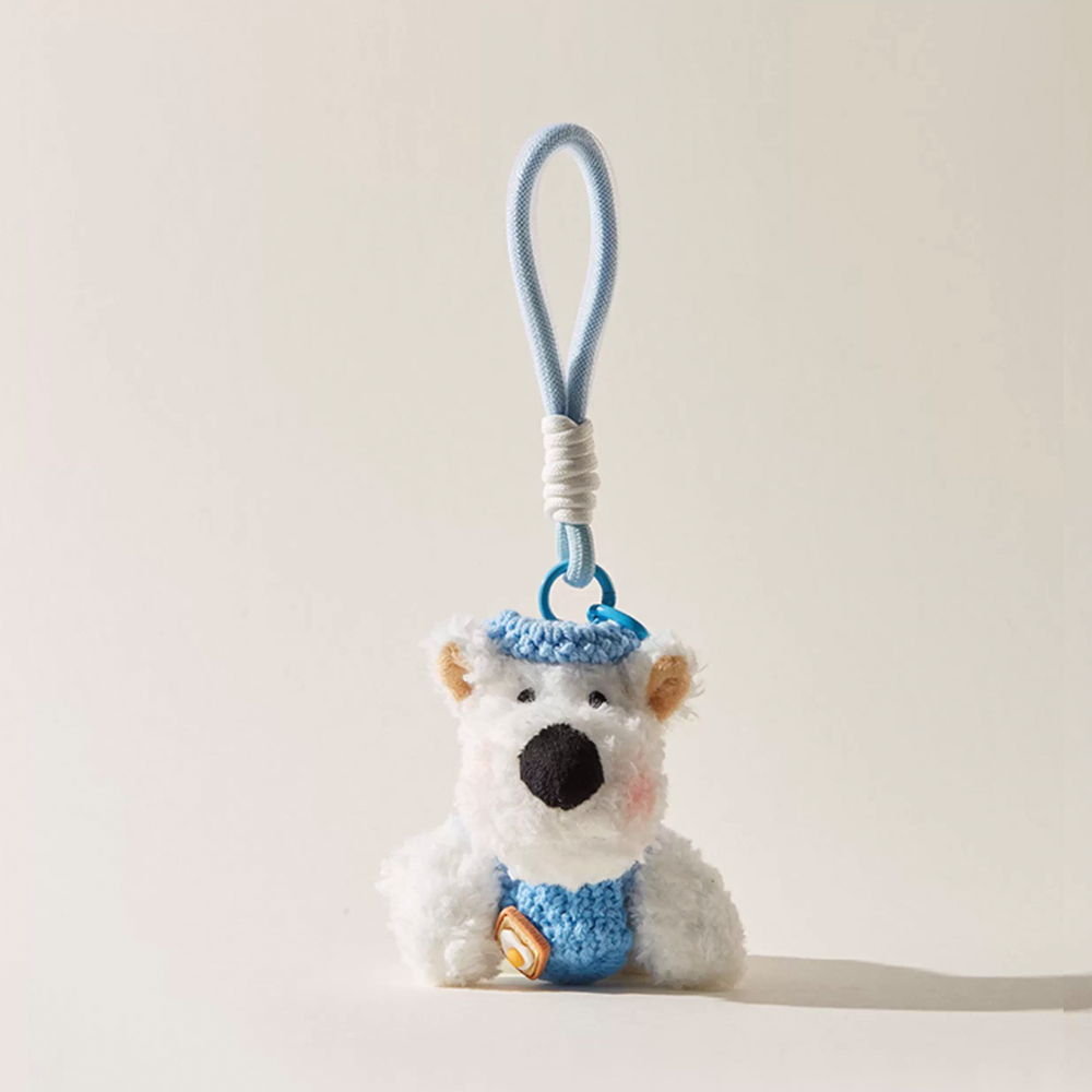 Westie Diva Bag Charm