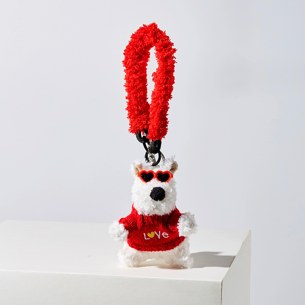 Westie Diva Bag Charm