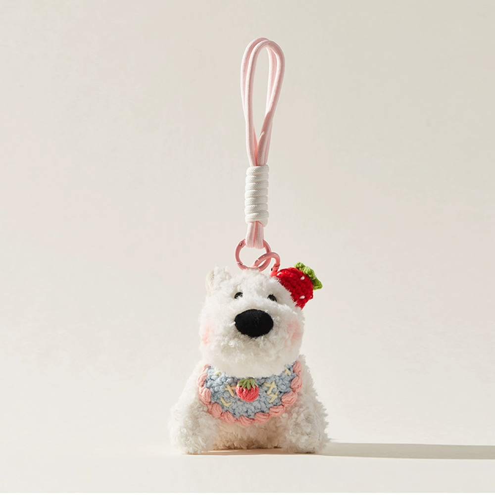 Westie Diva Bag Charm