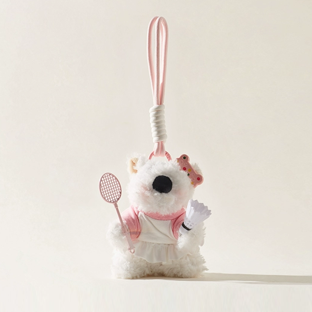 Westie Diva Bag Charm