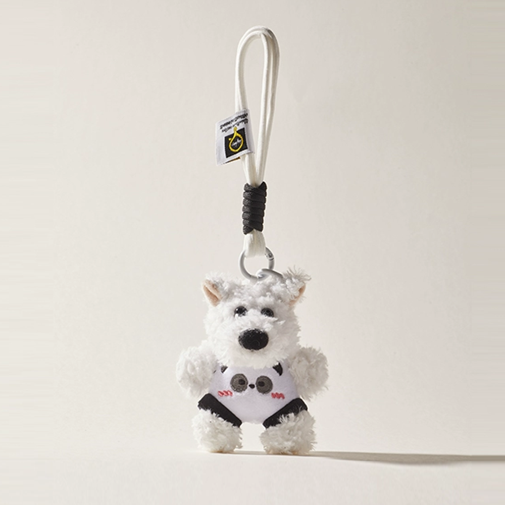 Westie Diva Bag Charm