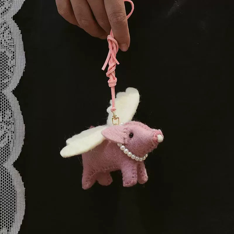 Woolly Friends Bag Charm