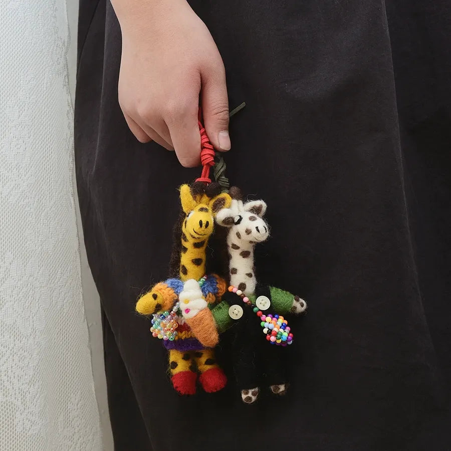 Woolly Friends Bag Charm