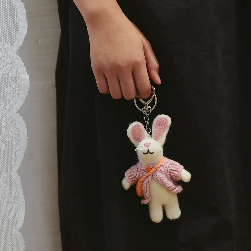 Woolly Friends Bag Charm